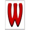 Red Letter W