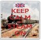 Keep Calm and Steam On - Large Coaster