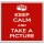 Keep Calm and Take a Picture - Large Coaster