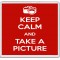 Keep Calm and Take a Picture - Large Coaster