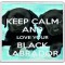 Keep Calm and Love Your Black Labrador - Large Coaster