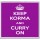 Keep Korma and Curry On - Large Coaster