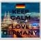 Keep Calm and Love Germany - Large Coaster