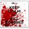 Keep Calm and Kill Zombies - Large Coaster
