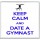 Keep Calm and Date a Gymnast - Large Coaster