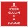 Keep Calm I'm a Judge - Large Coaster