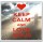 Keep Calm and Love Jesus - Large Coaster