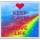 Keep Calm and Love Life - Large Coaster