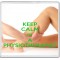 Keep Calm I'm a Physiotherapist - Large Coaster