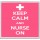 Keep Calm and Nurse On - Large Coaster
