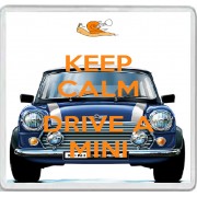 Keep Calm Drive a Mini - Large Coaster