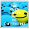Keep Calm and Be Different - Large Coaster