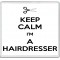 Keep Calm I'm a Hairdresser - Large Coaster