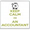 Keep Calm I'm an Accountant - Large Coaster