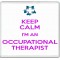 Keep Calm I'm an Occupational Therapist - Large Coaster