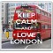 Keep Calm and Love London - Large Coaster
