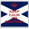 Keep Calm I'm Scottish - Large Coaster