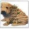 Keep Calm and Love Shar Pei - Large Coaster