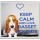 Keep Calm and Love Basset Hounds - Large Coaster