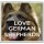 Love German Shepherds - Large Coaster