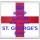 Keep Calm and Happy St. George's Day - Large Coaster