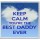 Keep Calm You're the Best Daddy Ever - Large Coaster