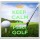 Keep Calm and Play Golf - Large Coaster