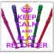 Keep Calm and Play Recorder - Large Coaster