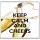 Keep Calm and Cheers - Large Coaster
