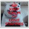 Keep Calm and Love Staffies - Large Coaster