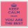 Keep Calm Mum You are the Best - Large Coaster