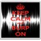 Keep Calm and Burp On - Keyring - Large Coaster