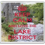 Keep Calm and Love the Lake District - Large Coaster