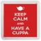 Keep Calm and Have a Cuppa - Small Coaster