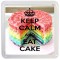 Keep Calm and Eat Cake - Small Coaster