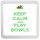 Keep Calm and Play Bowls - Small Coaster