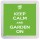 Keep Calm and Garden On - Small Coaster