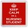 Keep Calm I'm a Nursing Student - Small Coaster