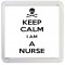 Keep Calm I am a Nurse - Small Coaster