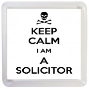 Keep Calm I'm a Solicitor - Small Coaster