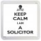 Keep Calm I'm a Solicitor - Small Coaster