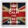 Keep Calm and Be British - Small Coaster