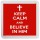 Keep Calm and Believe in Him - Small Coaster