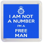 I am Not a Number I'm a Free Man - Small Coaster
