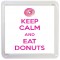 Keep Calm and Eat Donuts - Small Coaster