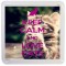 Keep Calm and Love Cats - Small Coaster