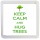 Keep Calm and Hug Trees - Small Coaster