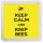 Keep Calm and Keep Bees - Small Coaster