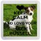 Keep Calm and Love Your Jack Russell - Small Coaster
