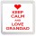 Keep Calm and Love Grandad - Small Coaster